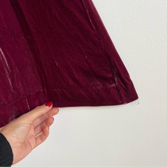 Hill House Akilah Nap Dress in Burgundy Velvet - Picture 16 of 16